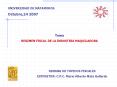 UNIVERSIDAD DE MATAMOROS Octubre,24 2007 Tema REGIMEN FISCA
