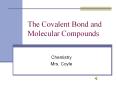 The Covalent Bond and Molecular Compounds Chemistry Mrs