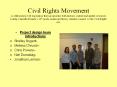 Civil Rights Movement a collaboration web experience tha