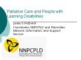 Palliative Care and People with Learning Disabilities Lind
