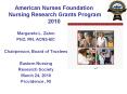 American Nurses Foundation Nursing Research Grants Progra