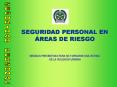 seguridad personal en  reas de riesgo medidas preventiva