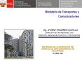 Ministerio de Transportes y Comunicaciones Ing. JHONN