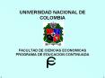 universidad nacional de colombia facultad de ciencia