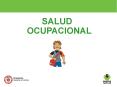SALUD OCUPACIONAL MARCO LEGAL La Ley 9  de 1979, s