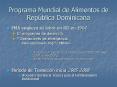 Programa Mundial de Alimentos de Rep blica Dominicana PM