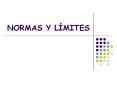 normas y l mites  qu  son las normas y los l mites? un 