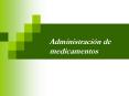 Administraci n de medicamentos Consideraciones en l