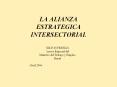 LA ALIANZA ESTRATEGICA INTERSECTORIAL NILTON FREITAS Aseso