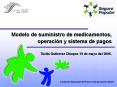 Modelo de suministro de medicamentos, operaci n y sistema d
