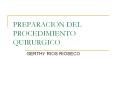 PREPARACION DEL PROCEDIMIENTO QUIRURGICO GERTHY RIOS RIOSEC