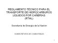 reglamento t cnico para el transporte de hidrocarburos 