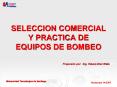 SELECCION COMERCIAL Y PRACTICA DE EQUIPOS DE BOMBE