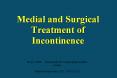 Medial and Surgical Treatment of Incontinence May 6, 200
