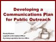 Developing a Communications Plan for Public Outreach Wend