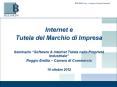 Internet e Tutela del Marchio di Impresa Seminario  Softwar