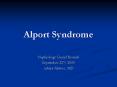 Alport Syndrome Nephrology Grand Rounds September 22nd, 200