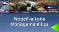Proactive Lake Management Tips