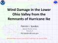 Wind Damage in the Lower Ohio Valley from the Remnants o