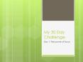 My 30 Day Challenge Day 1 - MLM Tips: The Power of Focus