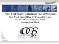 New York State Office Of General Services Travel Coordinato