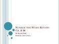 NUMBER THE STARS REVIEW: CH. 9-16 By Brock Hall Book by Loi