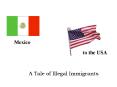 Mexico to the USA A Tale of Illegal Immigrants Creativ