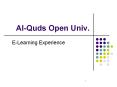 Avicenna Virtual Campus Project UNESCO Project to produc