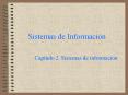 Sistemas de Informaci n Cap tulo 2. Sistemas de informaci 