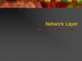 Network Layer The context Store and Forward Packet Switchin