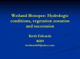 ... shallow depressional wetlands in mid- continental Nort