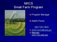 NRCS Small Farm Program Program Manager Adolfo Pere