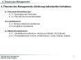 4. Theorie des Managements 4. Theorien des Managements: Erk