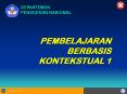 DEPARTEMEN PENDIDIKAN NASIONAL PEMBELAJARAN BERBASI