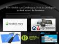 Best 5 Mobile App Development Tools in 2013 for Mobile Application Developers