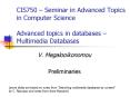 CIS750   Seminar in Advanced Topics in Computer Scienc