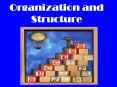Organization and Structure Structure is the arrangement o