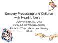 Sensory Processing and Children with Hearing Loss CQ