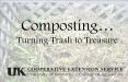 Compost bins are also available for purchase and vary i