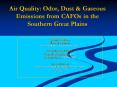 Air Quality: Odor, Dust & Gaseous Emissions from CAFOs i