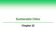 Sustainable Cities Chapter 22 * * * Figure 22.16 Smar