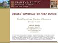 MIDWESTERN DISASTER AREA BONDS Cedar Rapids Area Chamber o