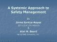 A Systemic Approach to Safety Management By Jaim