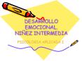 desarrollo emocional. ni ez intermedia psicologia aplicada 