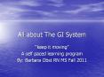 All about The GI System  keep it moving  A self pace