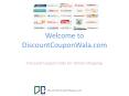 Discount Coupons | Promotion Codes | Online shopping India