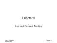 Chapter 9 Ionic and Covalent Bonding Overview Ionic Bond