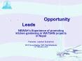 One Development Opportunity Leads to Another NEWAH 