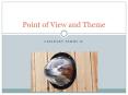 Point of View and Theme LITERARY TERMS IV POINT OF VIEW A
