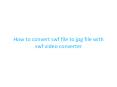 How to convert swf file to jpg file with swf video converter